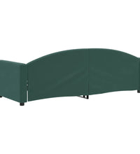 Tagesbett Dunkelgrün 80x200 cm Samt