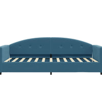 Tagesbett Blau 90x200 cm Samt