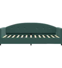 Tagesbett Dunkelgrün 90x200 cm Samt
