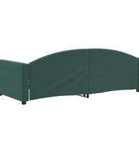 Tagesbett Dunkelgrün 90x200 cm Samt