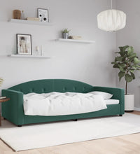 Tagesbett Dunkelgrün 90x200 cm Samt