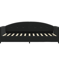 Tagesbett Schwarz 90x190 cm Samt