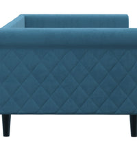 Tagesbett Blau 80x200 cm Samt