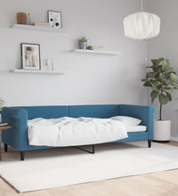 Tagesbett Blau 80x200 cm Samt