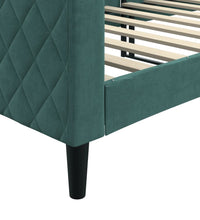 Tagesbett Dunkelgrün 80x200 cm Samt