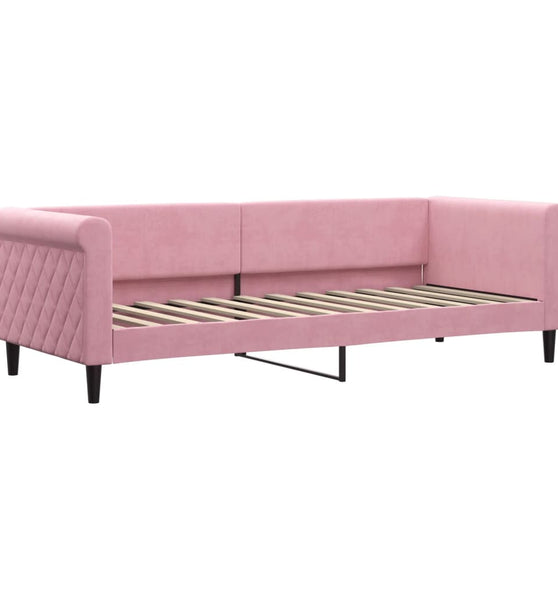 Tagesbett Rosa 80x200 cm Samt