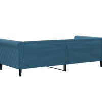 Tagesbett Blau 90x200 cm Samt