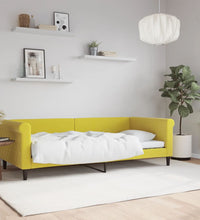 Tagesbett Gelb 90x200 cm Samt