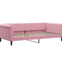 Tagesbett Rosa 100x200 cm Samt
