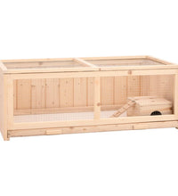 Hamsterkäfig 104x52x38 cm Massivholz Tanne