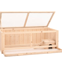 Hamsterkäfig 104x52x38 cm Massivholz Tanne