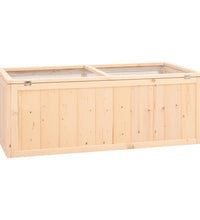 Hamsterkäfig 104x52x38 cm Massivholz Tanne