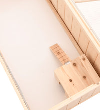 Hamsterkäfig 104x52x38 cm Massivholz Tanne