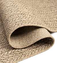 Teppich ZIZUR 200x290 cm Jute-Optik Indoor und Outdoor