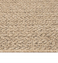 Teppich ZIZUR 200x290 cm Jute-Optik Indoor und Outdoor