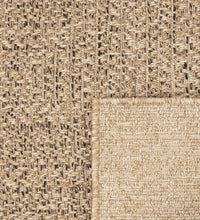 Teppich ZIZUR 200x290 cm Jute-Optik Indoor und Outdoor