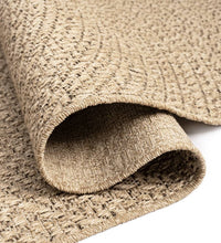 Teppich ZIZUR 160x230 cm Jute-Optik Indoor und Outdoor