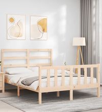 Massivholzbett ohne Matratze 140x190 cm Kiefernholz