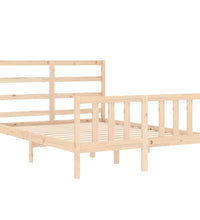 Massivholzbett ohne Matratze 140x190 cm Kiefernholz