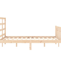 Massivholzbett ohne Matratze 140x190 cm Kiefernholz