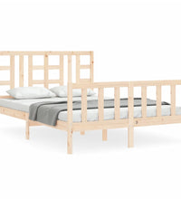 Massivholzbett ohne Matratze 140x190 cm Kiefernholz