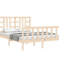 Massivholzbett ohne Matratze 140x190 cm Kiefernholz