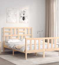 Massivholzbett ohne Matratze 140x190 cm Kiefernholz