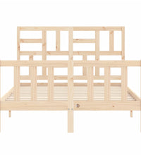 Massivholzbett ohne Matratze 140x190 cm Kiefernholz