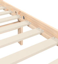 Massivholzbett ohne Matratze 140x190 cm Kiefernholz