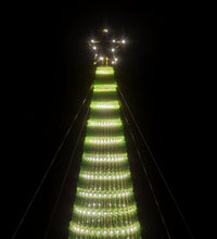 Weihnachtsbaum Kegelform 1544 LEDs Kaltweiß 500 cm
