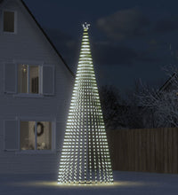 Weihnachtsbaum Kegelform 1544 LEDs Kaltweiß 500 cm