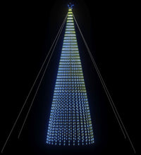 Weihnachtsbaum Kegelform 1544 LEDs Blau 500 cm