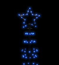 LED-Weihnachtsbaum mit Erdspießen 570 LEDs Blau 300 cm