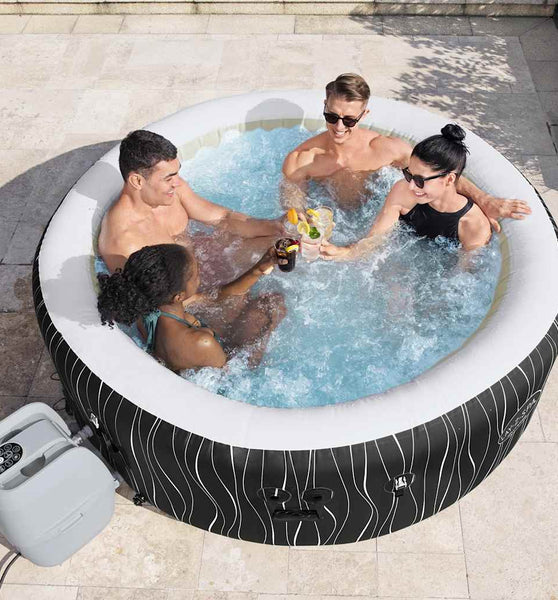 Bestway Lay-Z-Spa Whirlpool Aufblasbar Hollywood AirJet 196x66 cm