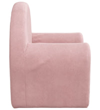 Kindersofa Rosa Weich Plüsch