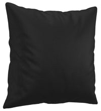 2-Sitzer-Sofa mit Zierkissen Schwarz 140 cm Kunstleder