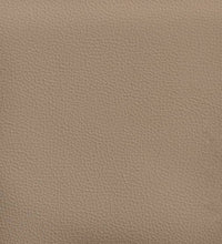 3-tlg. Sofagarnitur mit Kissen Cappuccino-Braun Kunstleder