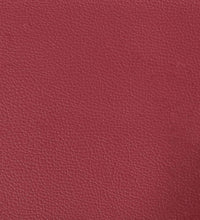 3-tlg. Sofagarnitur mit Kissen Weinrot Kunstleder