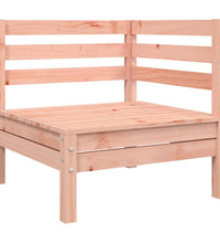 Garten-Ecksofa mit Kissen Massivholz Douglasie