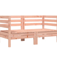 Garten-Ecksofa mit Kissen 2 Stk. Massivholz Douglasie
