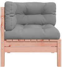 Garten-Ecksofa mit Kissen 2 Stk. Massivholz Douglasie