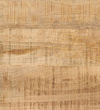 Badschrank 40x27x90 cm Massivholz Mango und Eisen