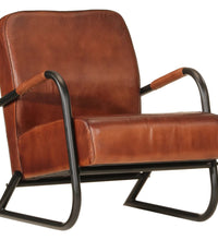 Sessel Braun Echtleder