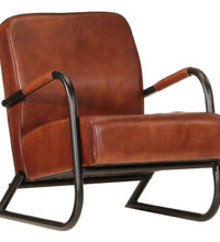 Sessel Braun Echtleder