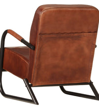 Sessel Braun Echtleder