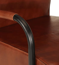 Sessel Braun Echtleder