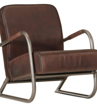 Sessel Braun Echtleder