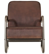 Sessel Braun Echtleder