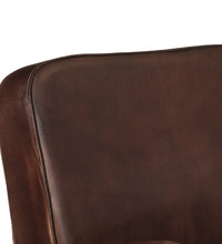 Sessel Braun Echtleder