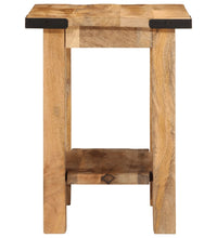 Beistelltisch 40x30x40 cm Raues Massivholz Mango